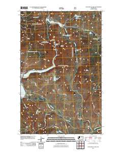 Conconully East 2011 topographic map thumbnail