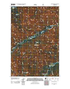 Goose Prairie 2011 topographic map thumbnail