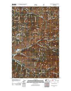 Cooke Mountain 2011 topographic map thumbnail