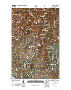 Cooper Ridge 2011 topographic map thumbnail