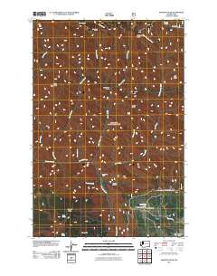 Diamond Peak 2011 topographic map thumbnail