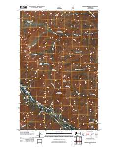 Midnight Mountain 2011 topographic map thumbnail