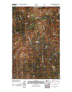 Horseshoe Basin 2011 topographic map thumbnail