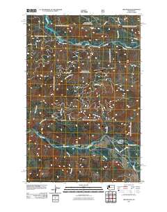 Greenwater 2011 topographic map thumbnail