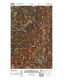 Gypsy Peak 2011 topographic map thumbnail