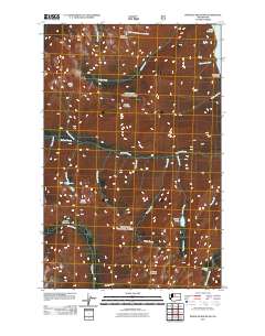 Pinnacle Mountain 2011 topographic map thumbnail