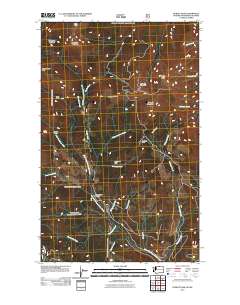 Hurley Peak 2011 topographic map thumbnail