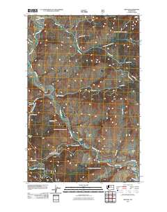 Methow 2011 topographic map thumbnail