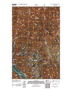 McLeod Mountain 2011 topographic map thumbnail