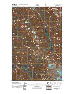 Lime Mountain 2011 topographic map thumbnail
