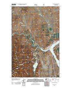 Pateros 2011 topographic map thumbnail