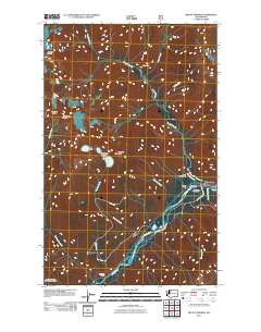 Mount Triumph 2011 topographic map thumbnail