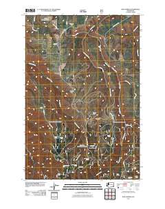 Rose Springs 2011 topographic map thumbnail
