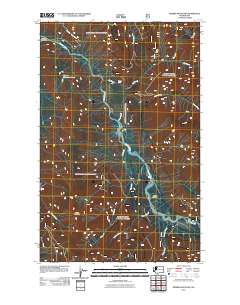 Prairie Mountain 2011 topographic map thumbnail
