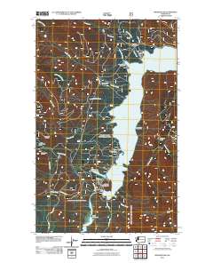 Welker Peak 2011 topographic map thumbnail