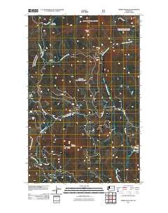 Timber Mountain 2011 topographic map thumbnail