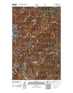 Spur Peak 2011 topographic map thumbnail
