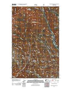 Sweetgrass Butte 2011 topographic map thumbnail