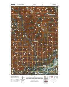 Tatoosh Lakes 2011 topographic map thumbnail