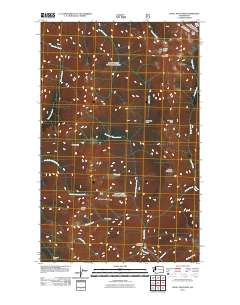 Shull Mountain 2011 topographic map thumbnail