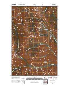 Slate Peak 2011 topographic map thumbnail