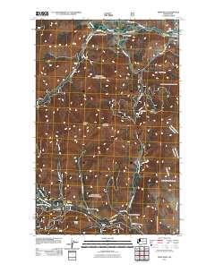 Twisp West 2011 topographic map thumbnail