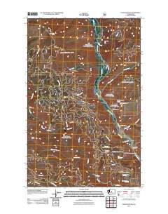 Tyee Mountain 2011 topographic map thumbnail