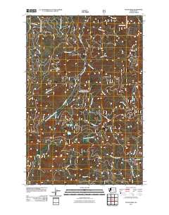 The Rockies 2011 topographic map thumbnail