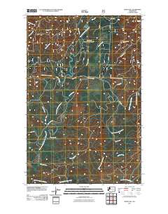 Burnt Hill 2011 topographic map thumbnail