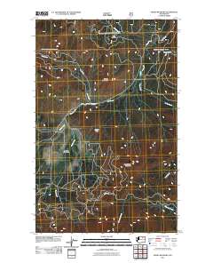 Moses Meadows 2011 topographic map thumbnail