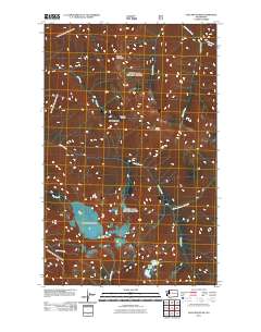 Jack Mountain 2011 topographic map thumbnail