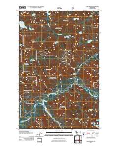 Lake Philippa 2011 topographic map thumbnail