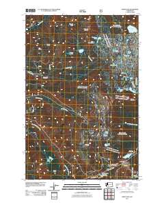 White Pass 2011 topographic map thumbnail