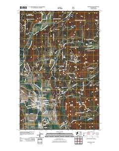 Chewelah 2011 topographic map thumbnail