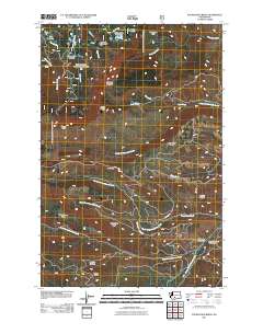 Foundation Ridge 2011 topographic map thumbnail