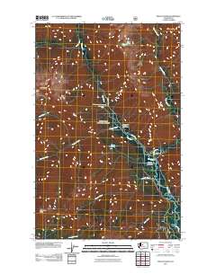 Mount David 2011 topographic map thumbnail