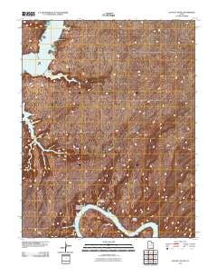 Alcove Canyon 2011 topographic map thumbnail