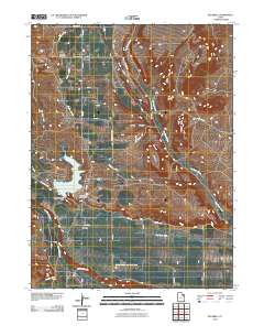 Bluebell 2010 topographic map thumbnail