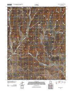 Bald Knoll 2011 topographic map thumbnail