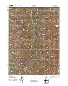 Boundary Ridge 2011 topographic map thumbnail