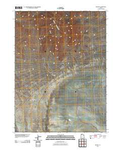 Bovine 2011 topographic map thumbnail