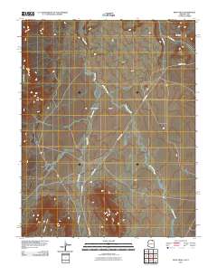 Boot Mesa 2011 topographic map thumbnail