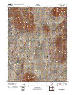 Antelope Spring 2011 topographic map thumbnail