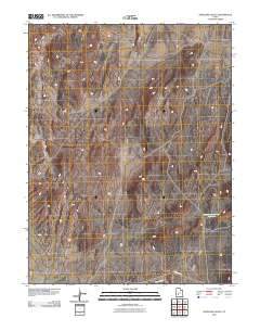 Antelope Valley 2010 topographic map thumbnail