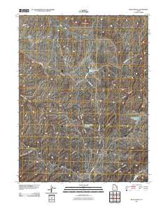 Bates Knolls 2011 topographic map thumbnail