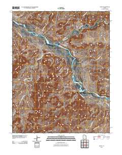 Aneth 2010 topographic map thumbnail