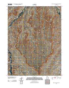 Big Pack Mountain 2011 topographic map thumbnail