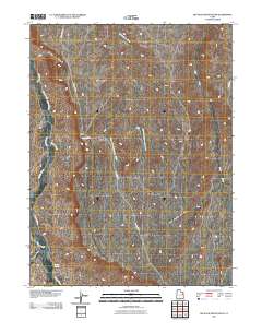 Big Pack Mountain SE 2011 topographic map thumbnail