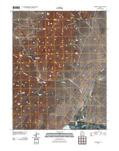 Adamsville 2010 topographic map thumbnail