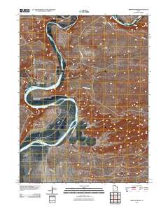 Brennan Basin 2011 topographic map thumbnail